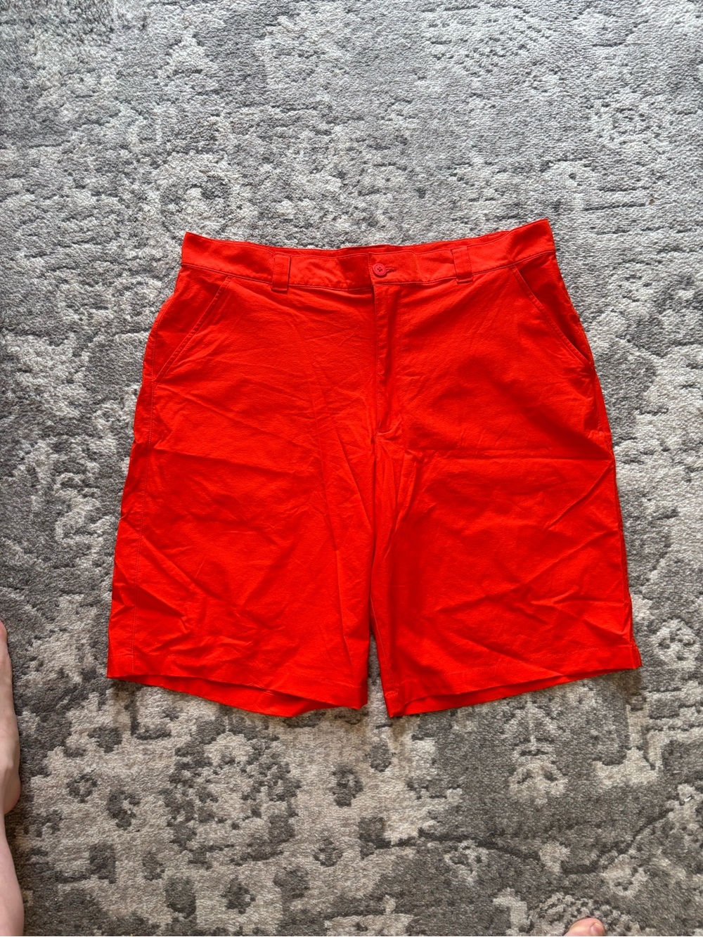 Under Armour Men’s Red Performance Golf Shorts